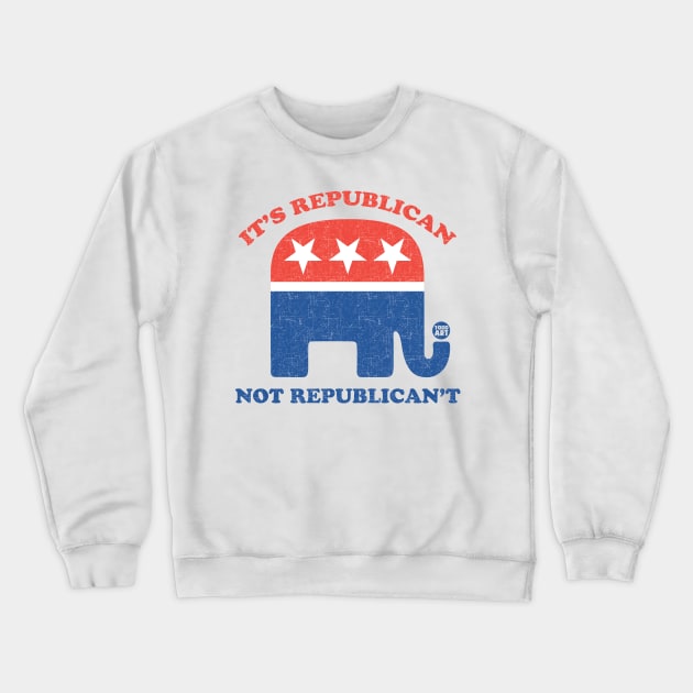 republican Crewneck Sweatshirt by toddgoldmanart